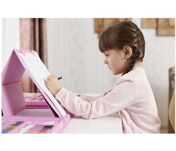 Set pictat si desen, Zola®, gentuta de depozitare, 208 piese, 41x103x28cm Set pictat si desen, Zola®, gentuta de depozitare, 208 piese, 41x103x28cm